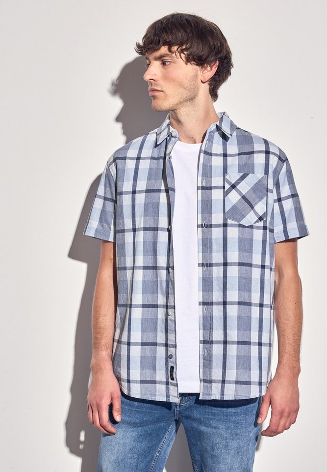 STREET ONE MEN Kurzarmhemd mit Knopfleiste von STREET ONE MEN