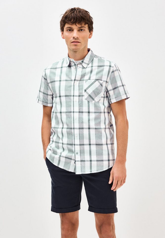 STREET ONE MEN Kurzarmhemd mit Knopfleiste von STREET ONE MEN