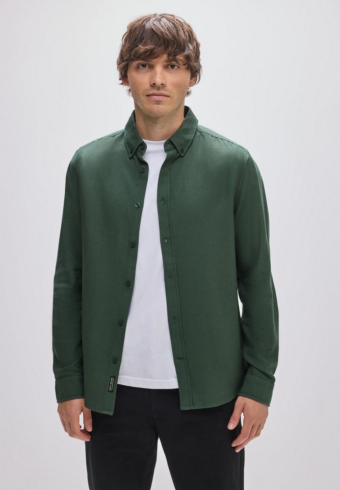 STREET ONE MEN Langarmhemd mit Knopfleiste von STREET ONE MEN