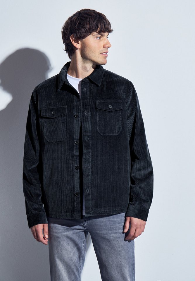 STREET ONE MEN Outdoorjacke aus reiner Baumwolle von STREET ONE MEN