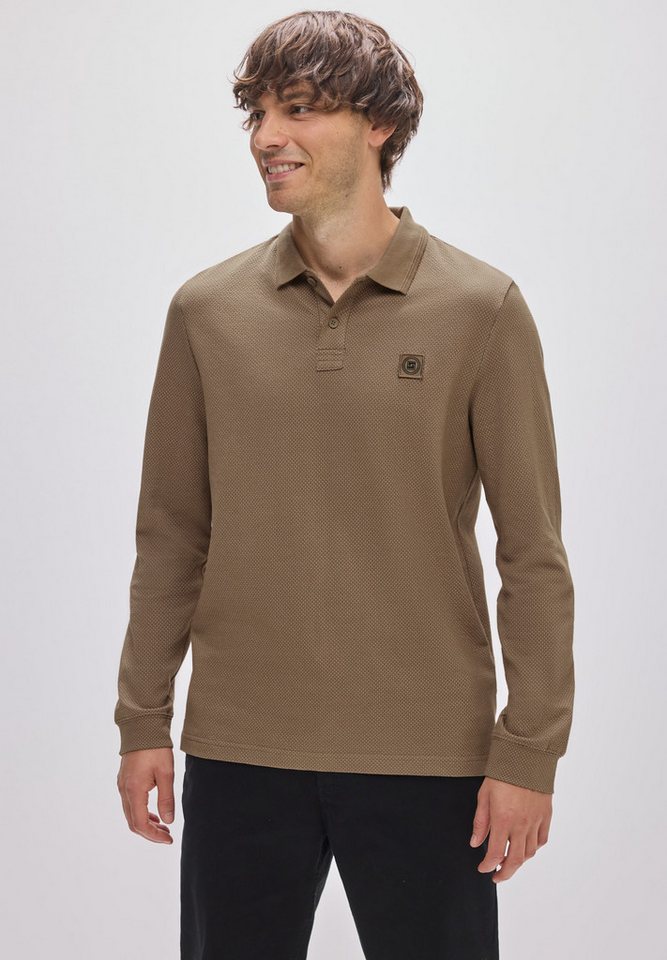 STREET ONE MEN Poloshirt aus Baumwolle mit Stretchante von STREET ONE MEN