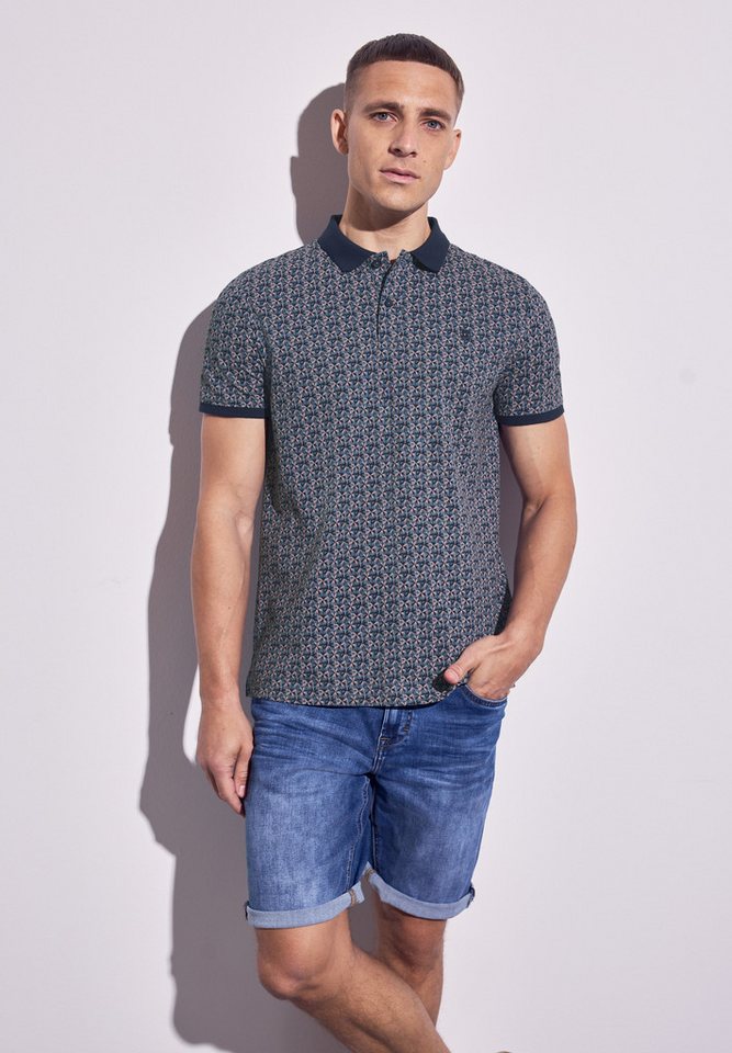 STREET ONE MEN Poloshirt aus reiner Baumwolle von STREET ONE MEN