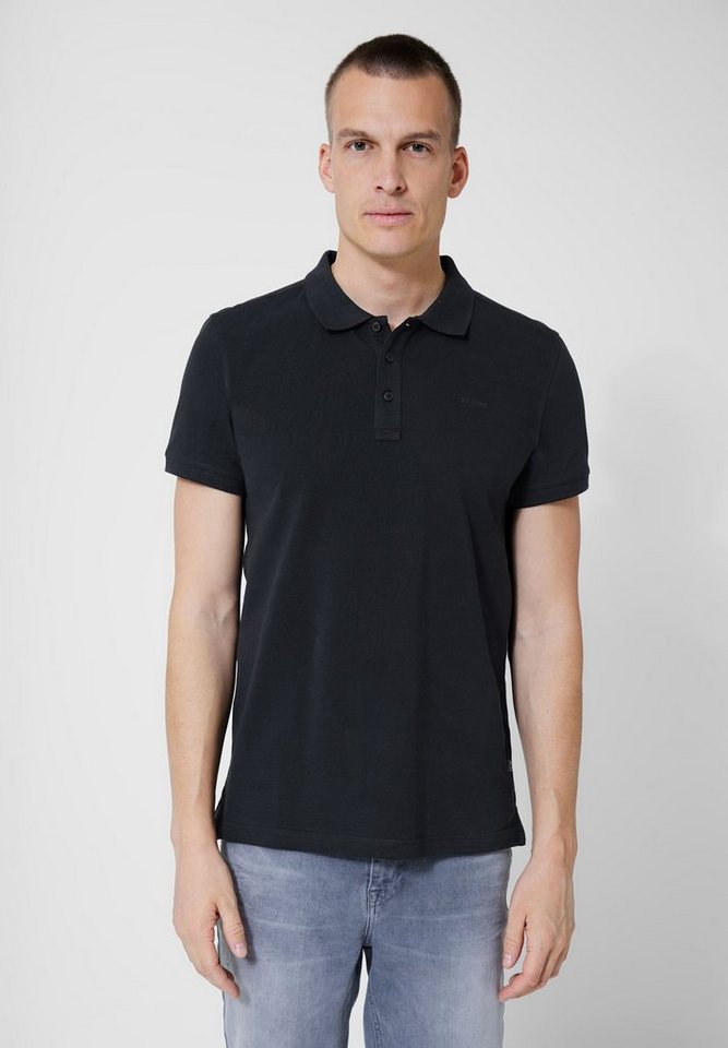 STREET ONE MEN Poloshirt in Unifarbe von STREET ONE MEN