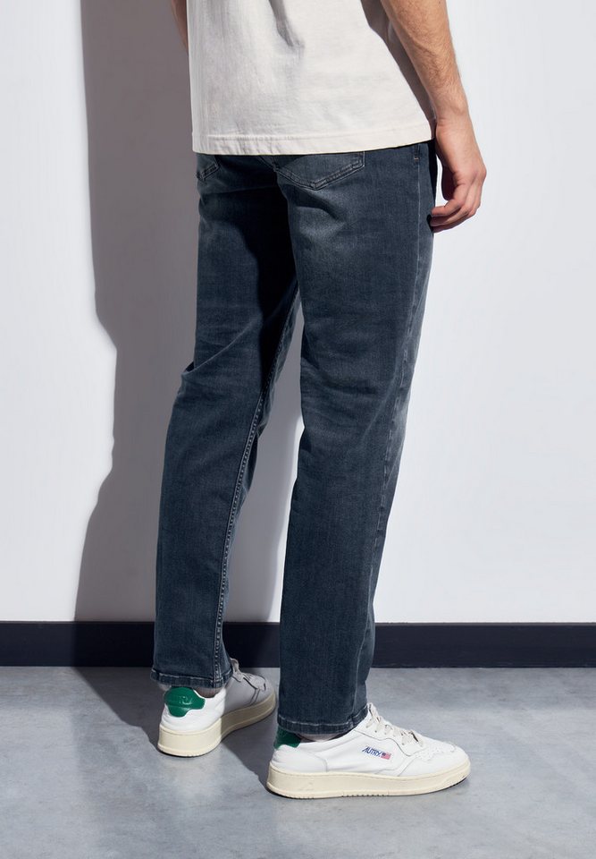 STREET ONE MEN Regular-fit-Jeans aus Baumwolle mit Stretchanteil von STREET ONE MEN