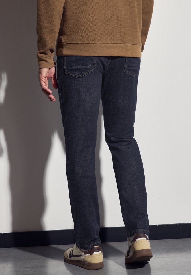 STREET ONE MEN Regular-fit-Jeans aus Baumwolle mit Stretchanteil von STREET ONE MEN