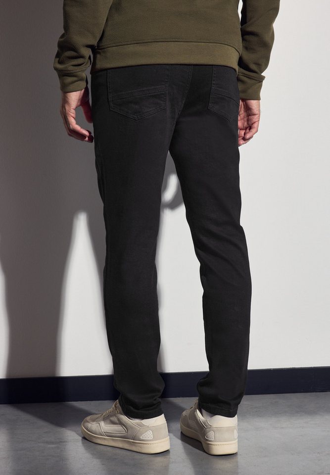 STREET ONE MEN Regular-fit-Jeans aus Baumwolle mit Stretchanteil von STREET ONE MEN