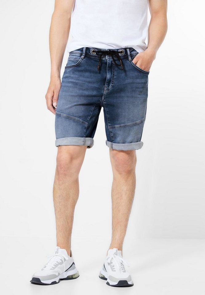 STREET ONE MEN Jeansshorts 4-Pocket Style von STREET ONE MEN