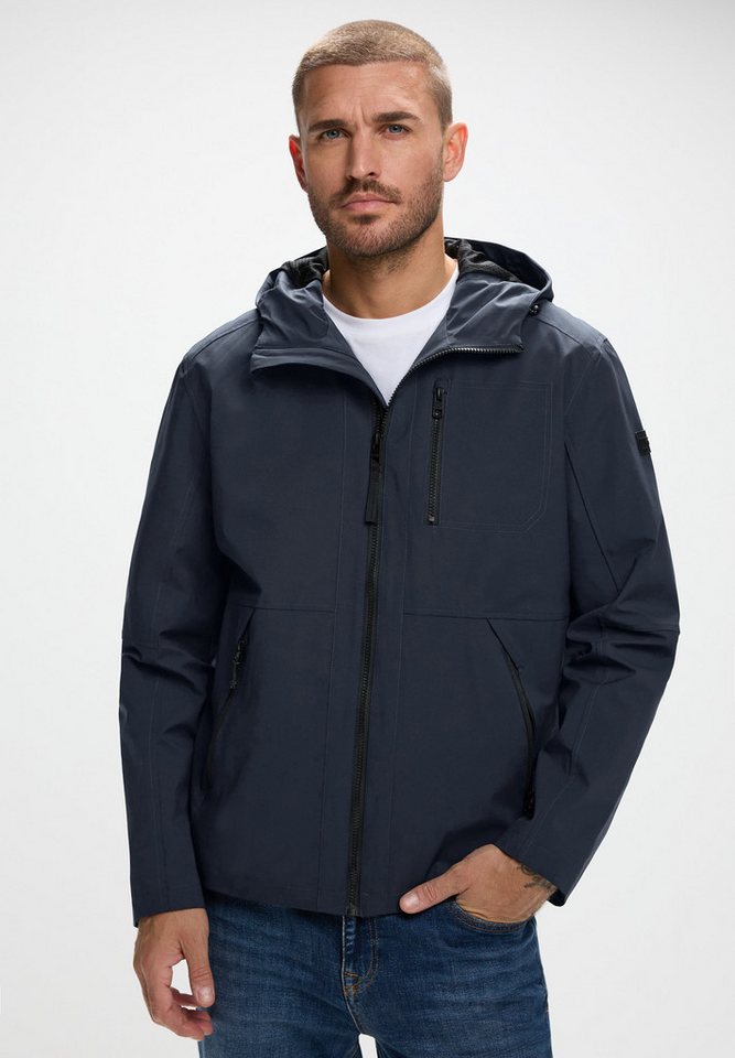 STREET ONE MEN Steppjacke mit Kapuze mit Tunnelzugband von STREET ONE MEN