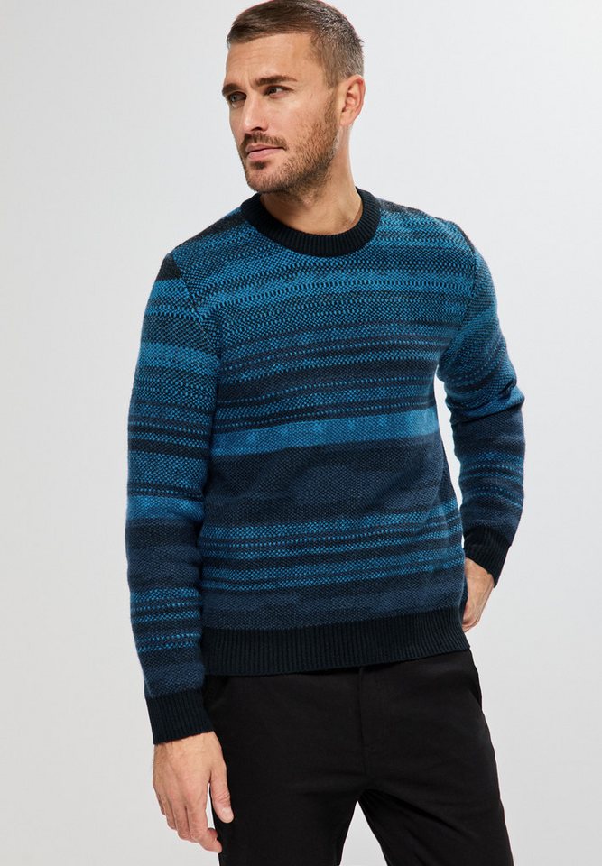 STREET ONE MEN Streifenpullover im Streifendesign von STREET ONE MEN