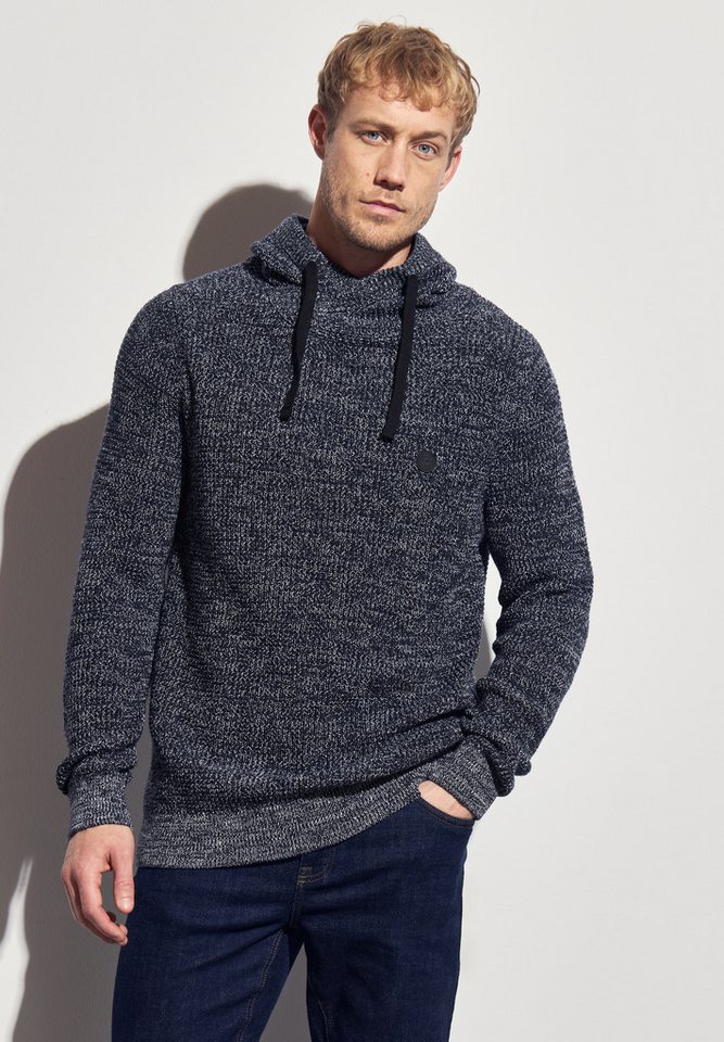 STREET ONE MEN Strickpullover aus reiner Baumwolle von STREET ONE MEN