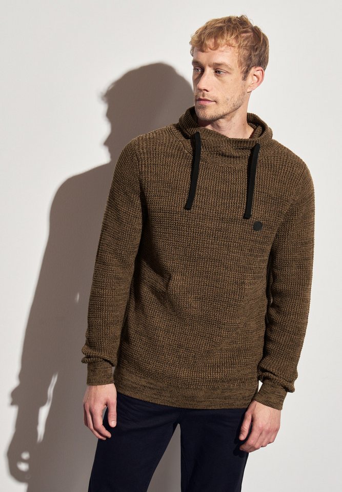 STREET ONE MEN Strickpullover aus reiner Baumwolle von STREET ONE MEN