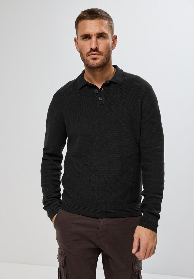 STREET ONE MEN Strickpullover mit grober Struktur von STREET ONE MEN
