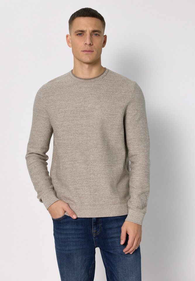 STREET ONE MEN Strickpullover Feinstrick von STREET ONE MEN