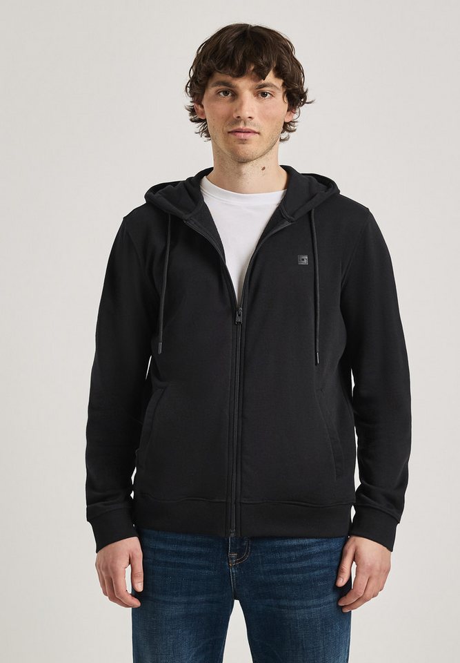 STREET ONE MEN Sweatjacke mit Kapuze mit Tunnelzugband von STREET ONE MEN