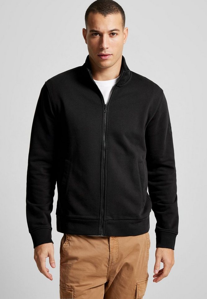 STREET ONE MEN Sweatjacke mit Stehkragen von STREET ONE MEN