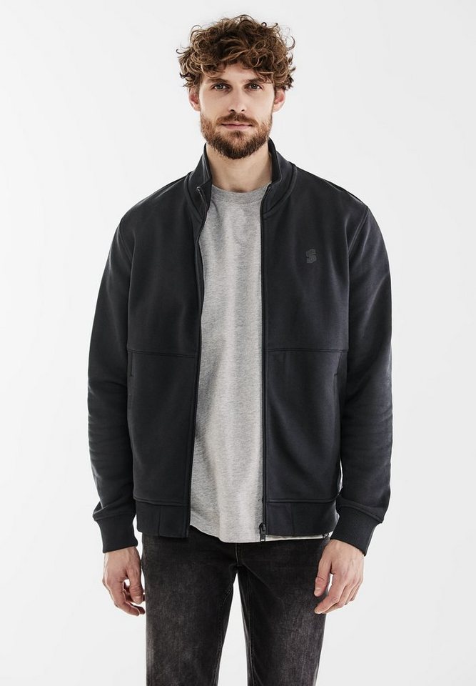 STREET ONE MEN Sweatjacke mit Stehkragen von STREET ONE MEN