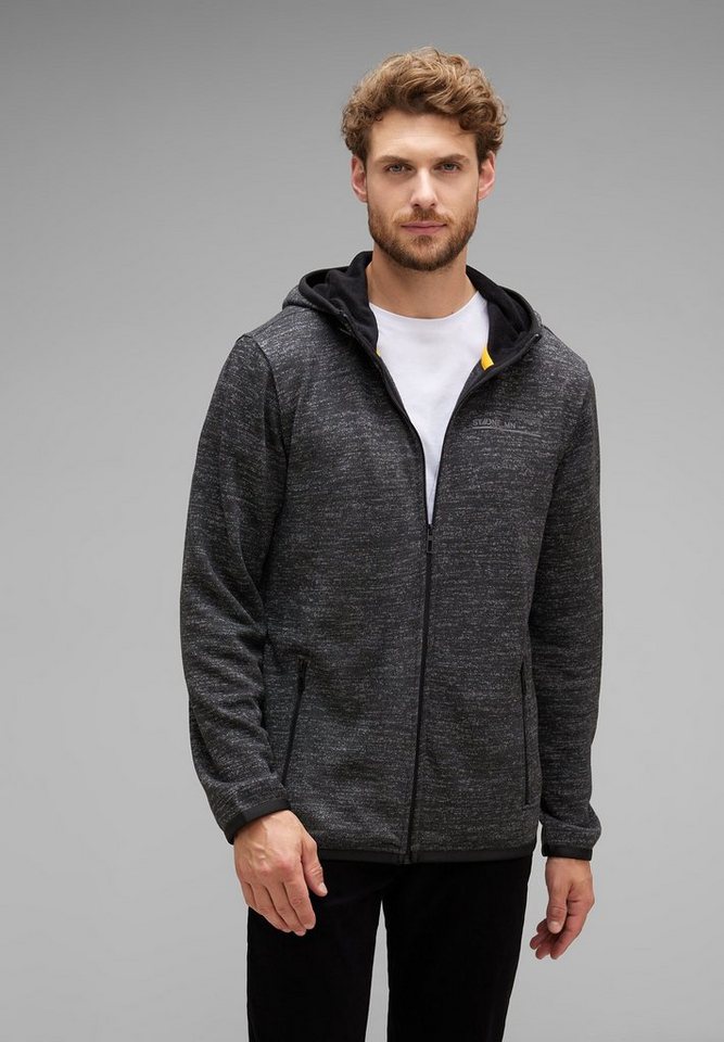 STREET ONE MEN Sweatjacke mit Zipper von STREET ONE MEN