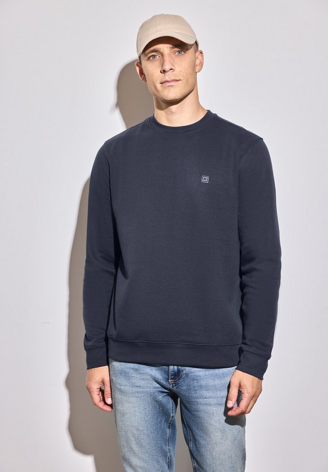 STREET ONE MEN Sweatshirt im soften Baumwoll-Mix von STREET ONE MEN