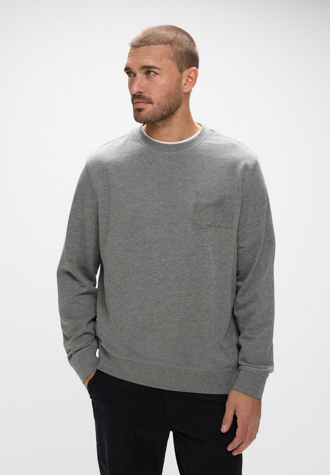 STREET ONE MEN Sweatshirt im soften Baumwoll-Mix von STREET ONE MEN