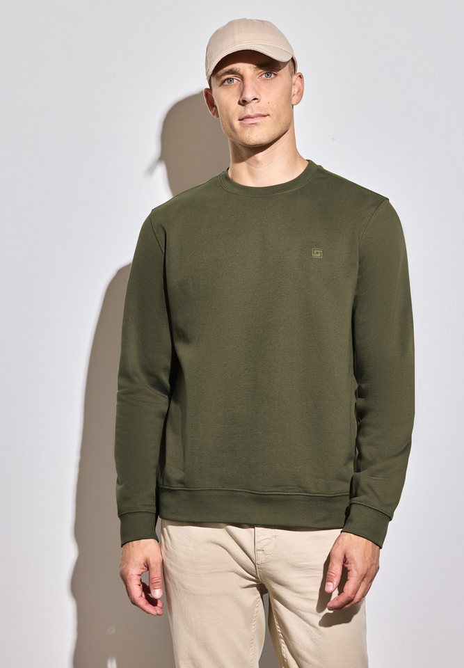 STREET ONE MEN Sweatshirt im soften Baumwoll-Mix von STREET ONE MEN