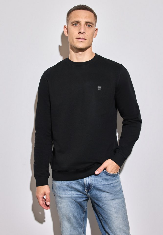 STREET ONE MEN Sweatshirt im soften Baumwoll-Mix von STREET ONE MEN