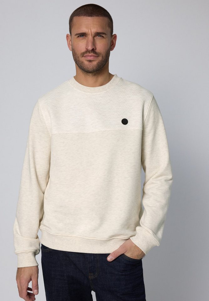STREET ONE MEN Sweatshirt mit Struktur-Optik von STREET ONE MEN