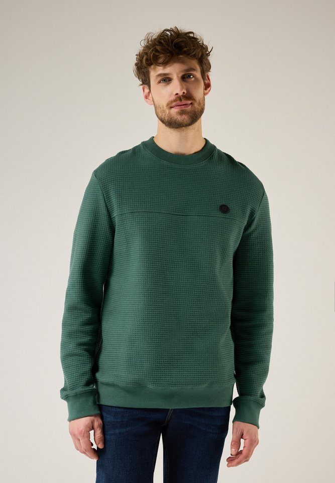 STREET ONE MEN Sweatshirt mit Struktur von STREET ONE MEN