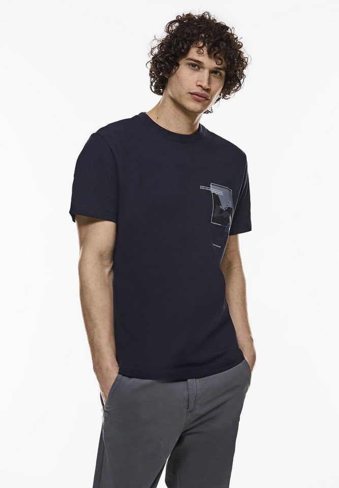 STREET ONE MEN T-Shirt Rundhalsausschnitt von STREET ONE MEN