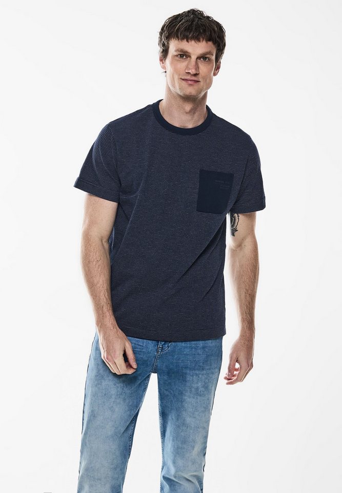 STREET ONE MEN T-Shirt aus reiner Baumwolle von STREET ONE MEN