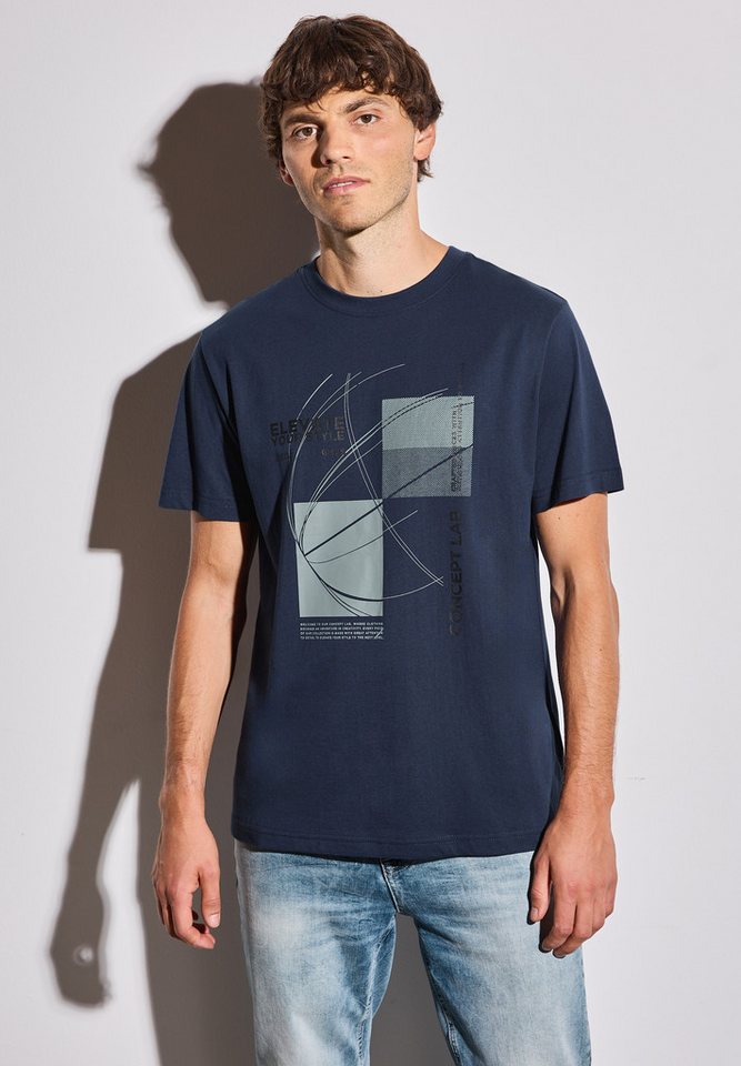 STREET ONE MEN T-Shirt aus reiner Baumwolle STREET ONE MEN T-Shirt aus reiner Baumwolle von STREET ONE MEN