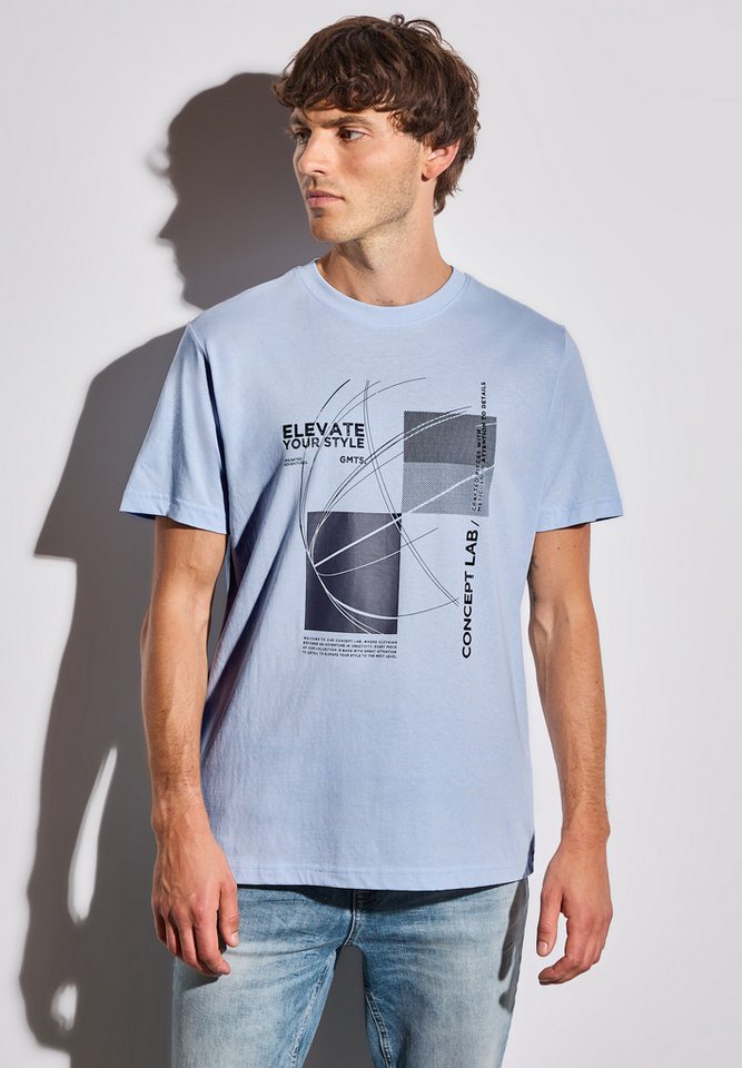STREET ONE MEN T-Shirt aus reiner Baumwolle STREET ONE MEN T-Shirt aus reiner Baumwolle von STREET ONE MEN
