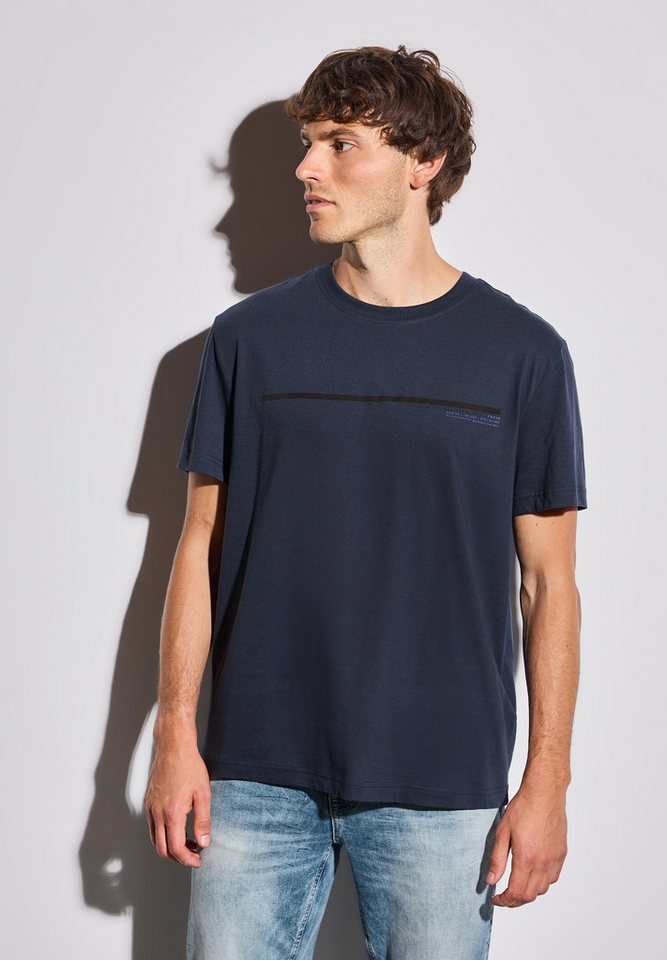 STREET ONE MEN T-Shirt aus reiner Baumwolle STREET ONE MEN T-Shirt aus reiner Baumwolle von STREET ONE MEN