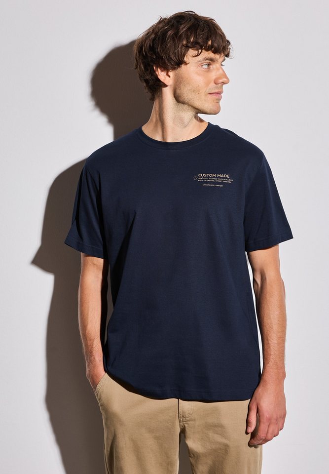 STREET ONE MEN T-Shirt aus reiner Baumwolle von STREET ONE MEN