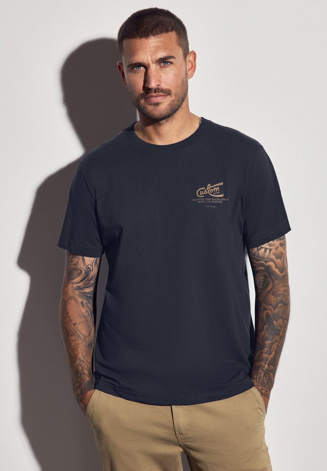 STREET ONE MEN T-Shirt aus reiner Baumwolle von STREET ONE MEN