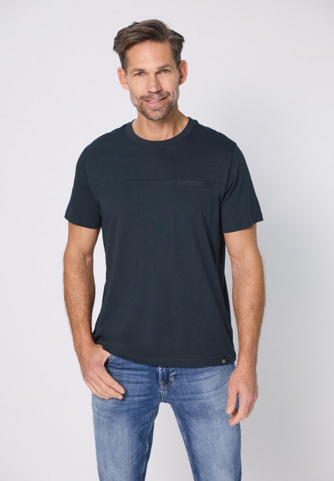 STREET ONE MEN T-Shirt aus reiner Baumwolle von STREET ONE MEN