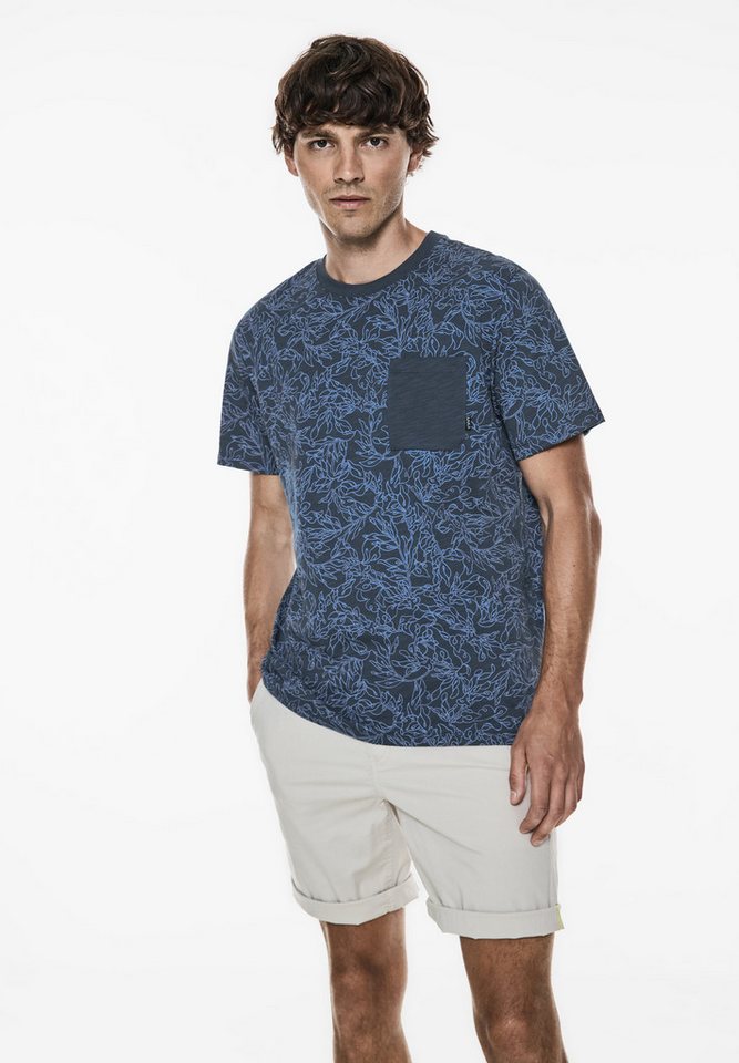 STREET ONE MEN T-Shirt aus reiner Baumwolle von STREET ONE MEN