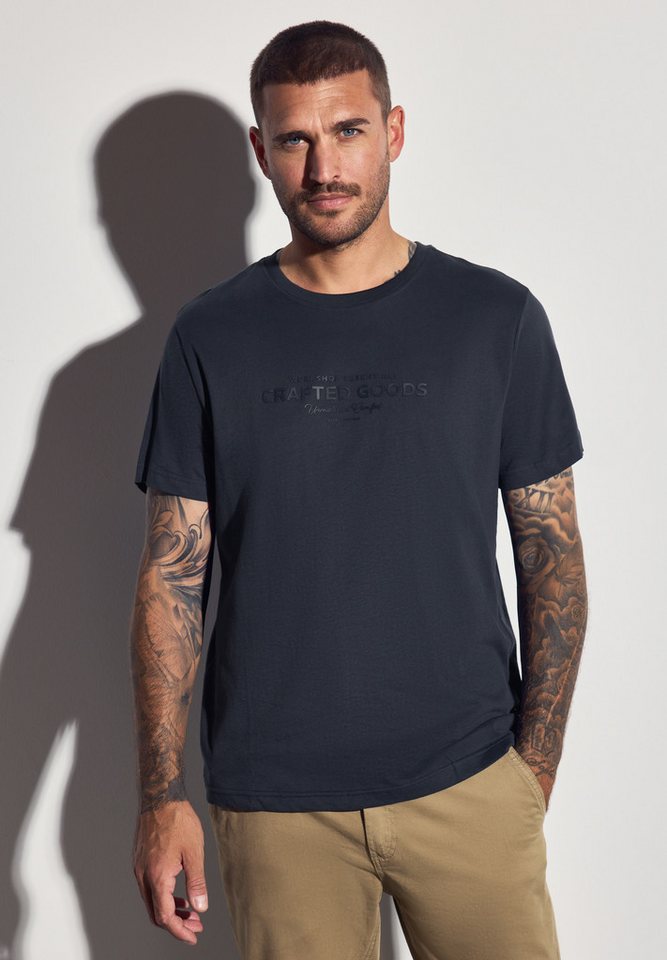 STREET ONE MEN T-Shirt aus reiner Baumwolle von STREET ONE MEN
