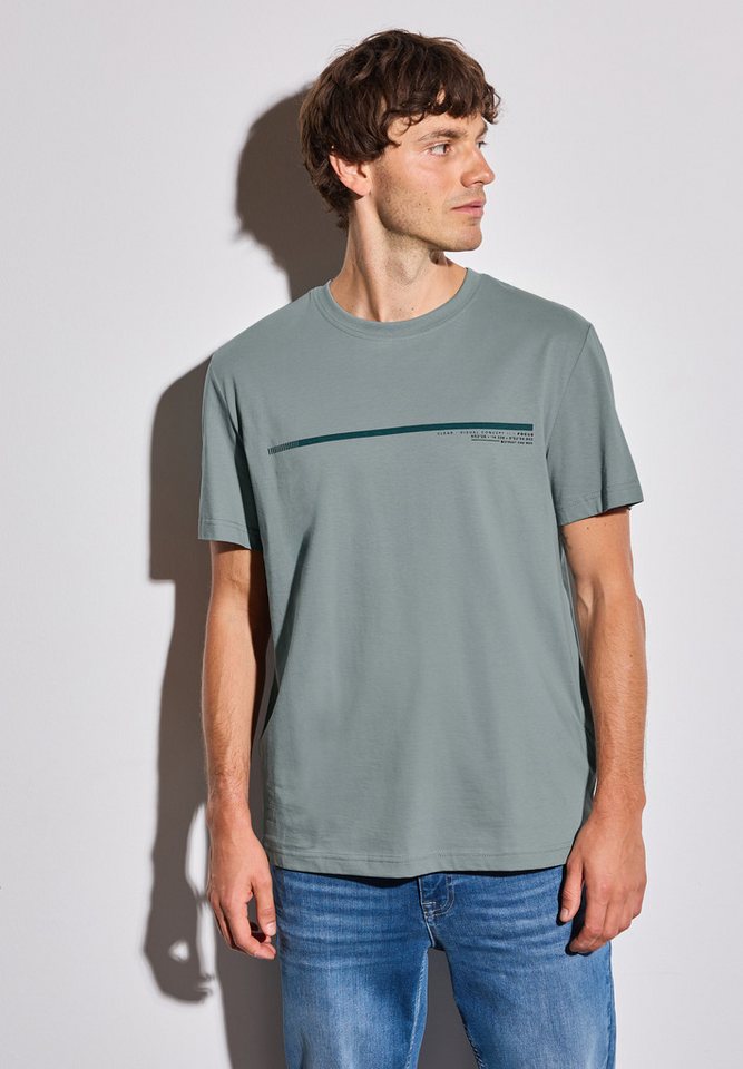 STREET ONE MEN T-Shirt aus reiner Baumwolle STREET ONE MEN T-Shirt aus reiner Baumwolle von STREET ONE MEN