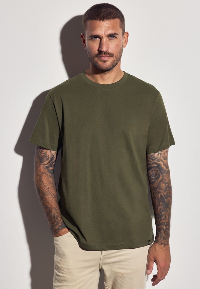 STREET ONE MEN T-Shirt aus reiner Baumwolle von STREET ONE MEN