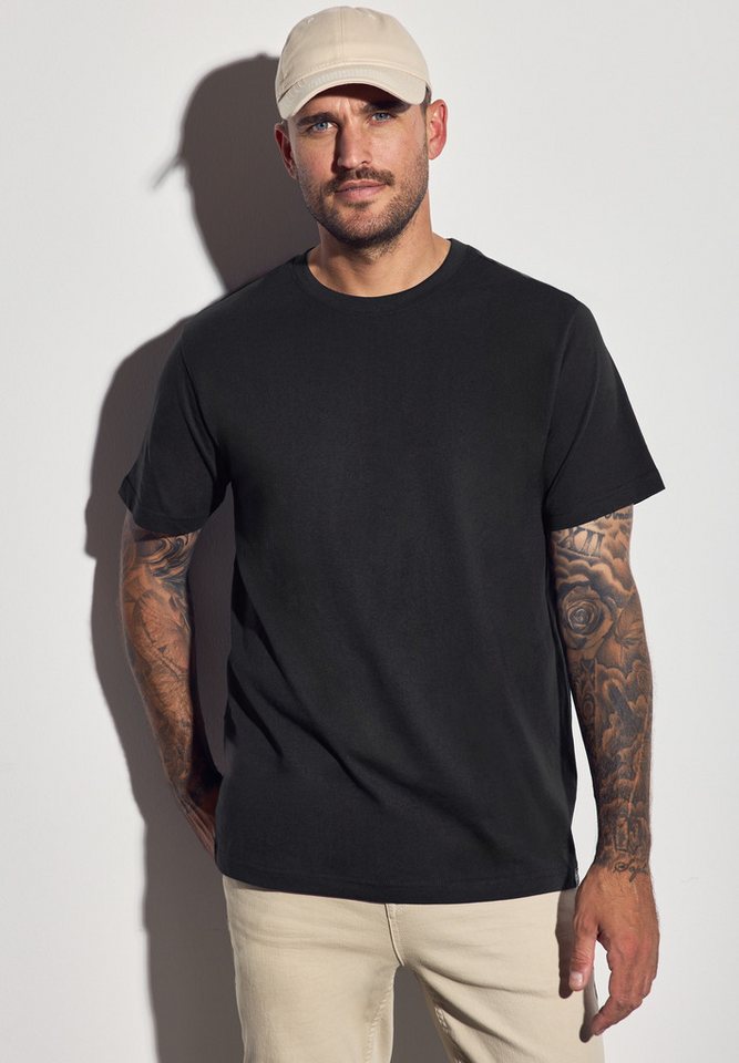 STREET ONE MEN T-Shirt aus reiner Baumwolle von STREET ONE MEN