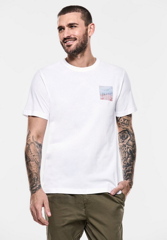 STREET ONE MEN T-Shirt aus reiner Baumwolle STREET ONE MEN T-Shirt aus reiner Baumwolle von STREET ONE MEN