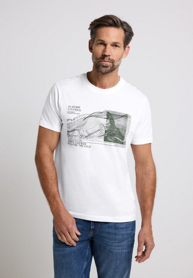 STREET ONE MEN T-Shirt aus reiner Baumwolle von STREET ONE MEN