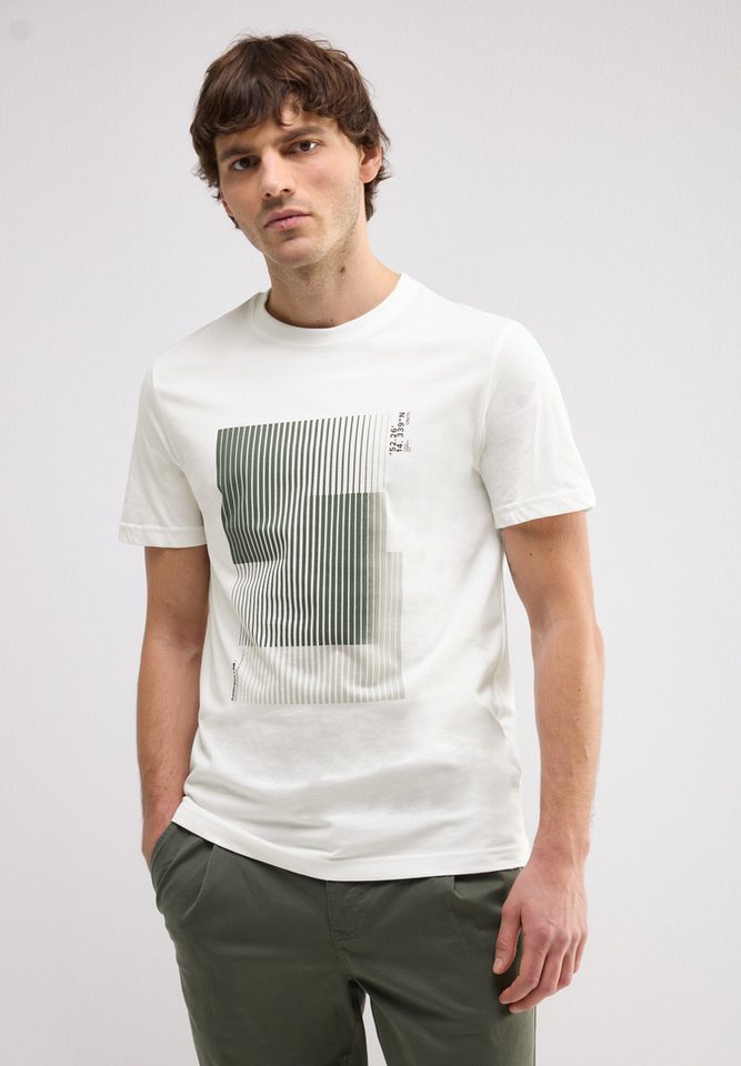 STREET ONE MEN T-Shirt aus reiner Baumwolle von STREET ONE MEN