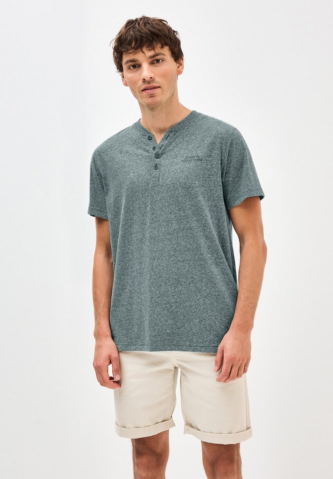 STREET ONE MEN T-Shirt aus softem Materialmix von STREET ONE MEN