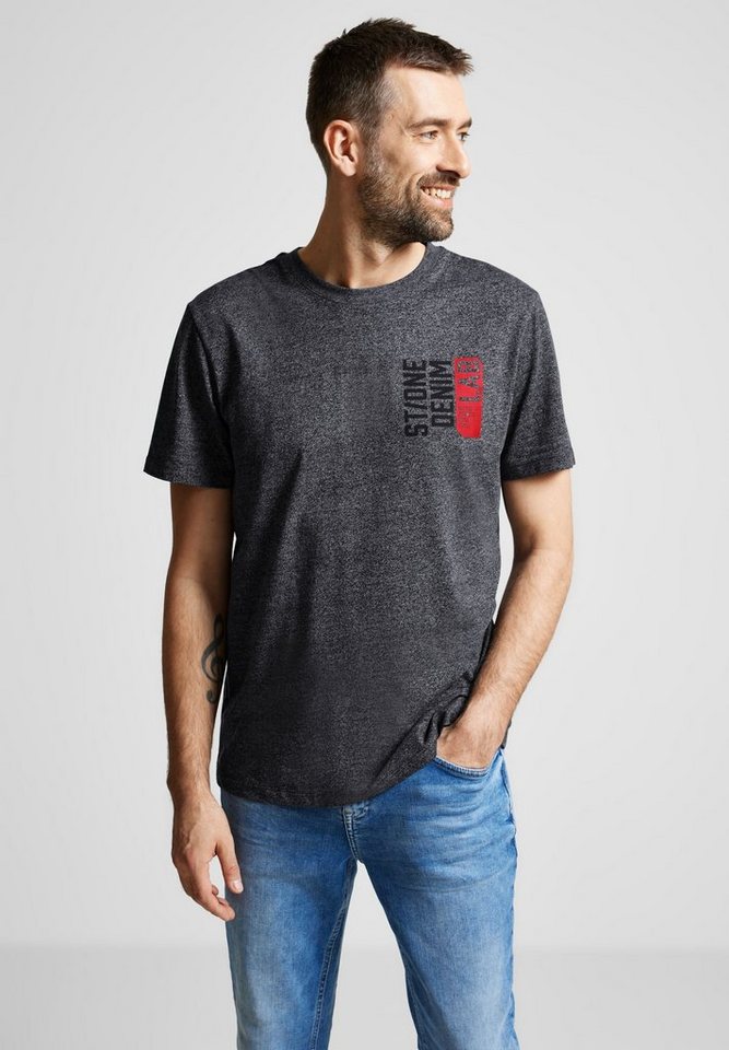 STREET ONE MEN T-Shirt im soften Baumwoll-Mix von STREET ONE MEN