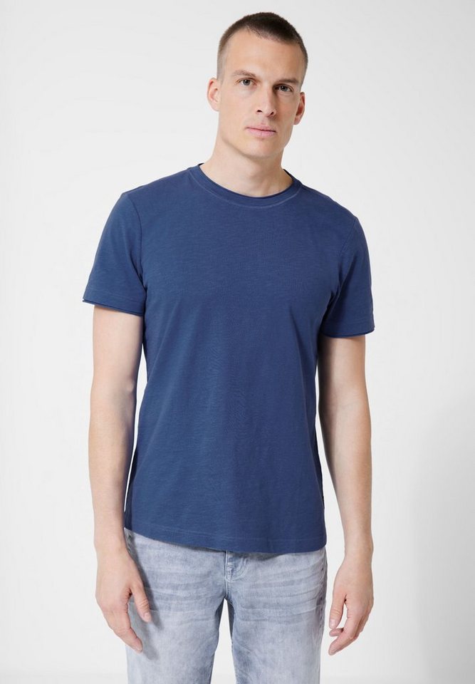 STREET ONE MEN T-Shirt in Unifarbe von STREET ONE MEN