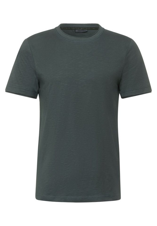 STREET ONE MEN T-Shirt in Unifarbe von STREET ONE MEN