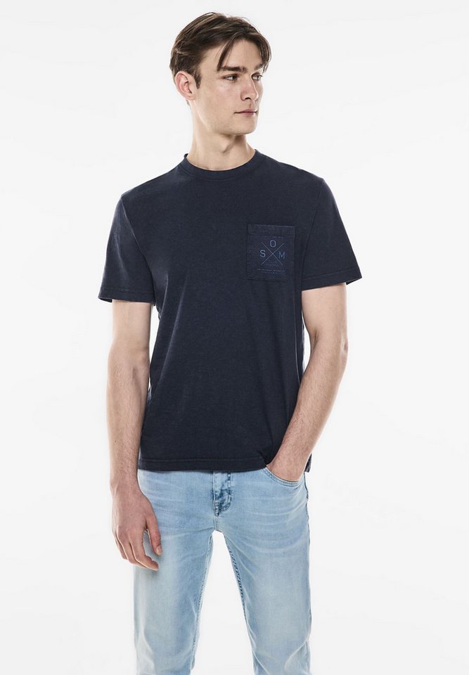 STREET ONE MEN T-Shirt mit Brusttasche von STREET ONE MEN