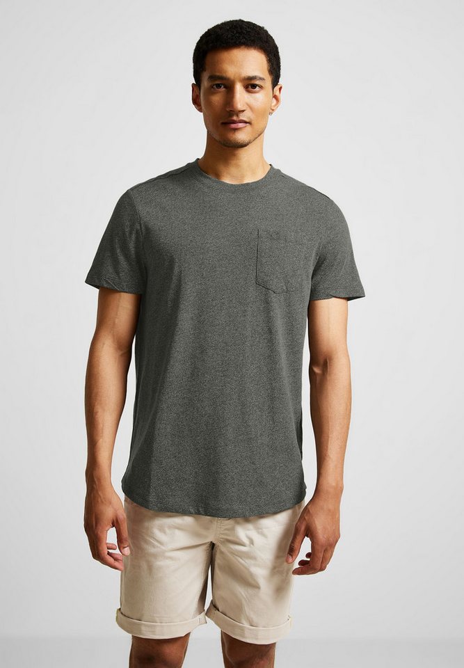 STREET ONE MEN T-Shirt mit Brusttasche von STREET ONE MEN