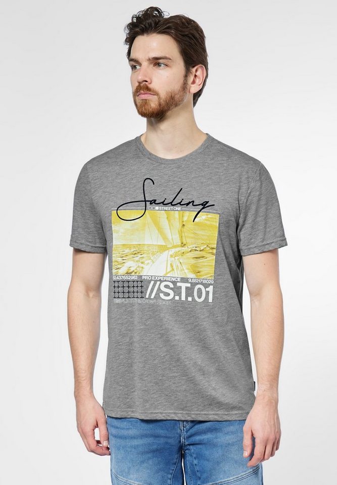 STREET ONE MEN T-Shirt mit Fotoprint von STREET ONE MEN